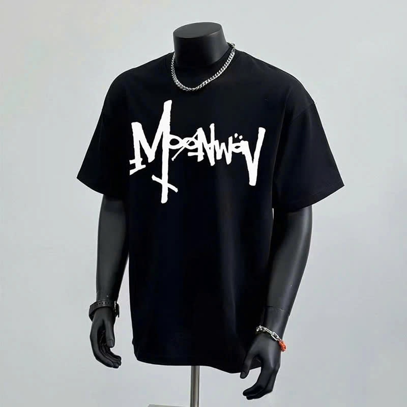 Áo thun Stee Cổ tròn MOONWAY Localbrand CVCVNI Unisex Menwear Cotton