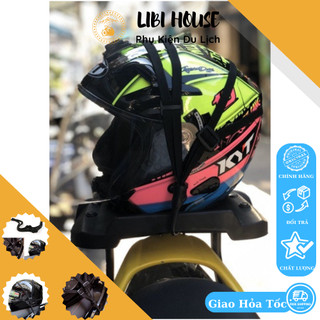 Dây Thun Ràng Cố Định Nón Bảo Hiểm, Ràn Hàng Đa Năng Trên Xe Máy Moto Xe Đạp Xe Điện LIBI House