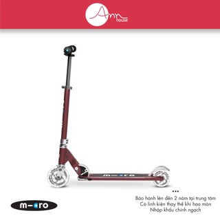 Xe scooter Micro Sprite LED Autumn Red - Thương hiệu Thụy Sĩ
