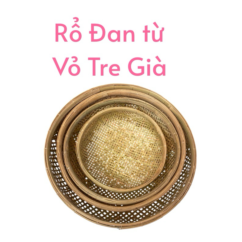 Rổ tre già đựng rau củ quả. | Shopee Việt Nam