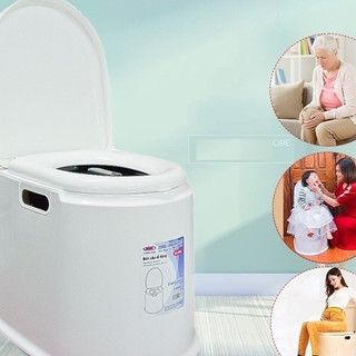 Bô Vệ Sinh Trong Nhà Di Động Cho Người Già, Bà Bầu 5459.