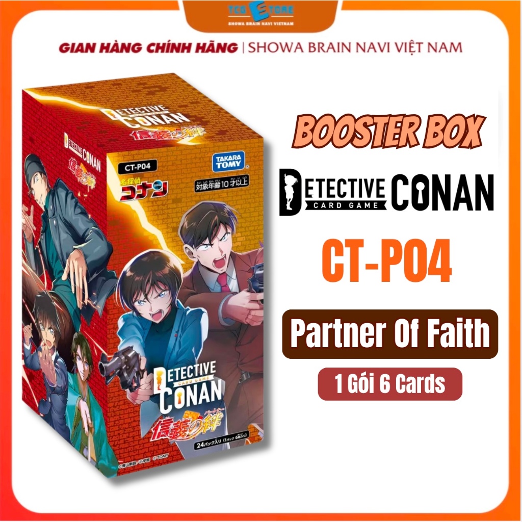 Detective Conan Card Game_Takaratomy_Booster Box CT-P04 