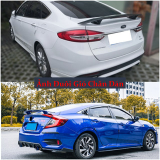 Đuôi gió Dán Lắp Cho Xe Sedan - Hatchback - Coupe