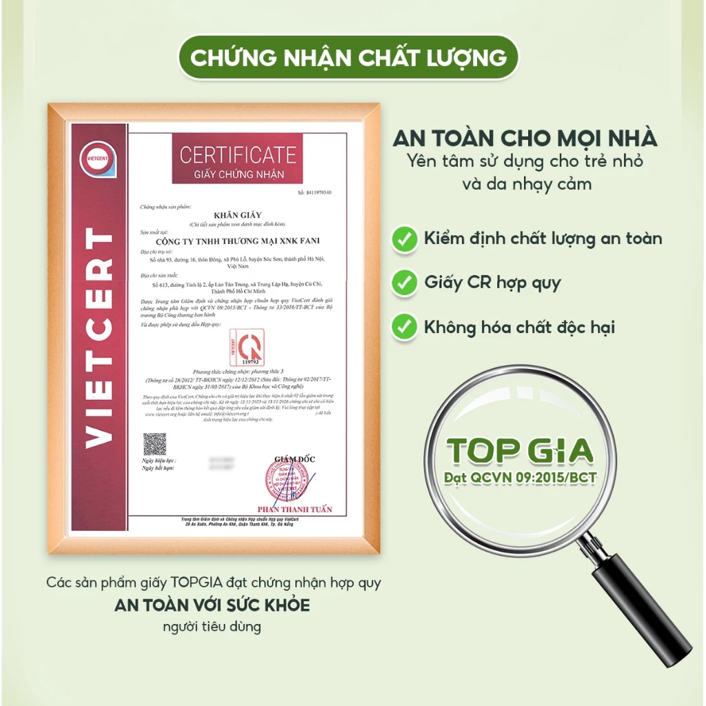Thùng giấy ăn gấu trúc Top Gia 3 màu