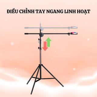 Chân Giá Review Kẹp Điện Thoại – Phụ Kiện Quay Vlog Nấu Ăn, Vẽ, Chụp Ảnh Sản Phẩm Từ Trên Cao