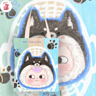 Túi Vải Canvas BB3 Đầu Husky -lớn- Túi Tote Đi Học Dạo Phố Dễ Thương MEILI STORE