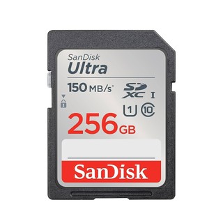 Thẻ nhớ Máy Ảnh SDXC SanDisk Ultra 256GB 800x 150MB/s (Xám)