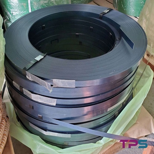 DÂY ĐAI THÉP DẦU ĐEN (50kg/cuộn) đai hàng an toàn, giá thành rẻ