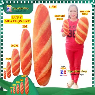 Gối Ôm Thú Bông Bánh Mì Nem Nướng Khổng Lồ 1m5 – Cực Mềm, Cực Dễ Thương Món Quà Độc Đáo Cho Mọi Dịp