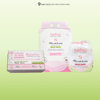 Khăn Mặt Khô Đa Năng Befou Best For You Disposable Face Towel (80 khăn, 200 khăn)