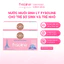 Combo 2 Nước muối sinh lý Fysoline nhập khẩu Pháp vệ sinh mắt, mũi, miệng cho bé (Hộp hồng 40 ống x5ml)