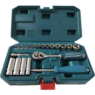 ĐỒ NGHỀ TOTAL Bộ 20 đầu tuýp 1/4 inch THT141201