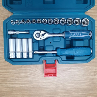 ĐỒ NGHỀ TOTAL Bộ 20 đầu tuýp 1/4 inch THT141201