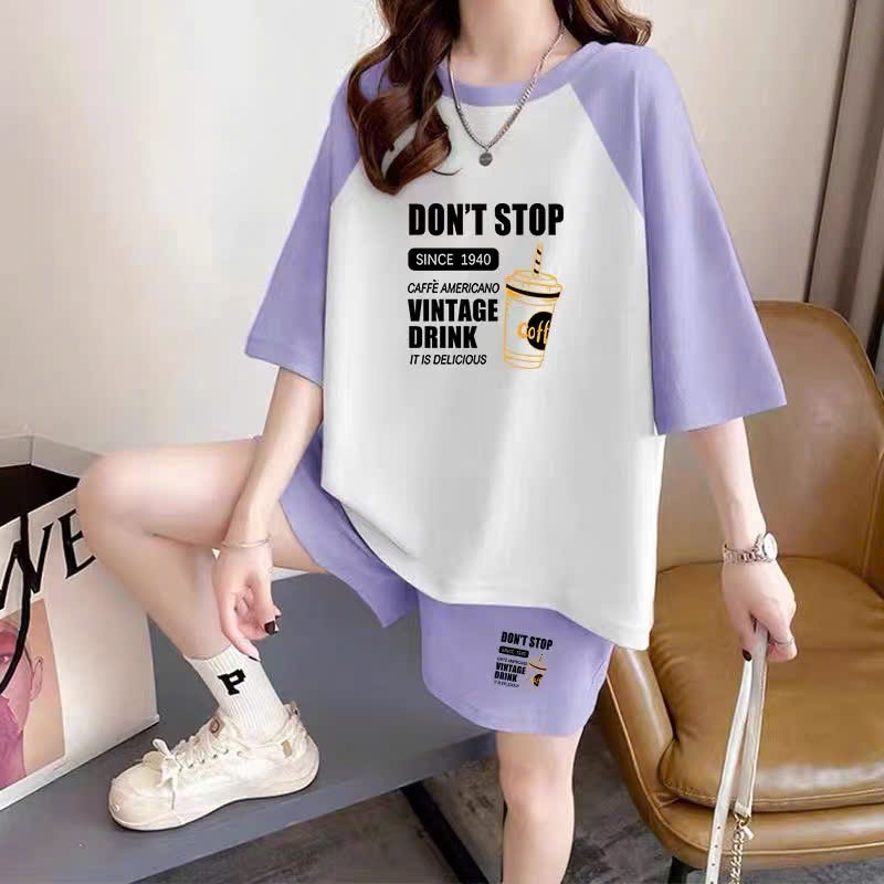 Ảnh Bộ thể thao Nữ DONTSTOP NAD.Đồ bộ thể thao unisex chất tổ ong thấm hút mồ hôi thoáng mát 2