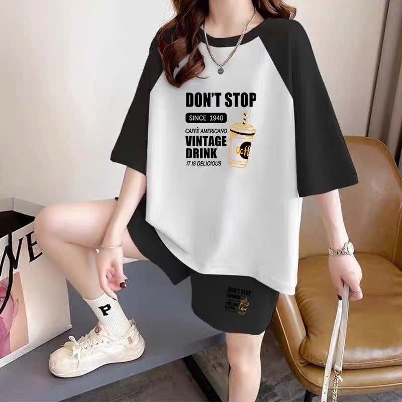 Ảnh Bộ thể thao Nữ DONTSTOP NAD.Đồ bộ thể thao unisex chất tổ ong thấm hút mồ hôi thoáng mát 1