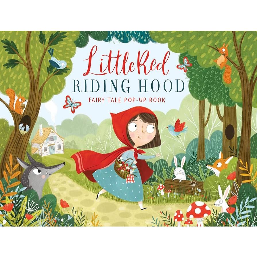 Sách - Little Red Riding Hood (Fairy Tale Pop-Up Book) by Samara Hardy ...