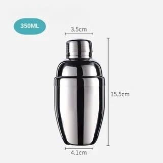 Bình Shaker Inox 350ml / 550ml / 700ml – Dụng Cụ Pha Chế Chuyên Nghiệp, Sang Trọng