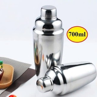 Bình Shaker Inox 350ml / 550ml / 700ml – Dụng Cụ Pha Chế Chuyên Nghiệp, Sang Trọng