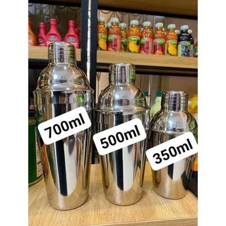 Bình Shaker Inox 350ml / 550ml / 700ml – Dụng Cụ Pha Chế Chuyên Nghiệp, Sang Trọng