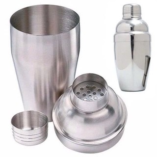 Bình Shaker Inox 350ml / 550ml / 700ml – Dụng Cụ Pha Chế Chuyên Nghiệp, Sang Trọng