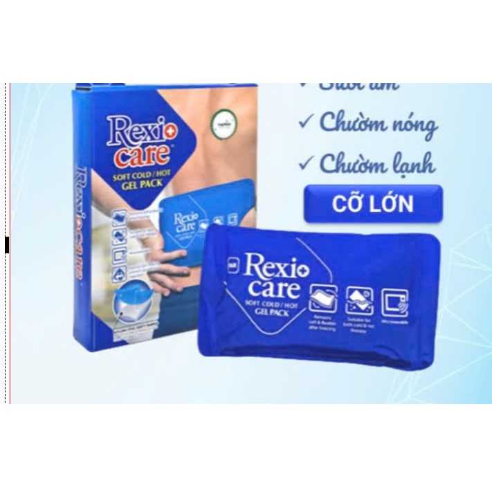 Túi chườm vi sóng nóng lạnh R&R RexiCare L (gel) cỡ lớn 31 cm x 17 cm, cỡ nhỏ 28x12cm