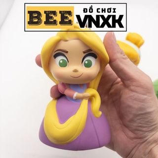 Đồ chơi nhà tắm mô hình Công chúa Anna, Tóc Mây, Tiana chất liệu nhựa cao cấp - BEE VNXK