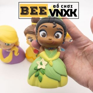 Đồ chơi nhà tắm mô hình Công chúa Anna, Tóc Mây, Tiana chất liệu nhựa cao cấp - BEE VNXK