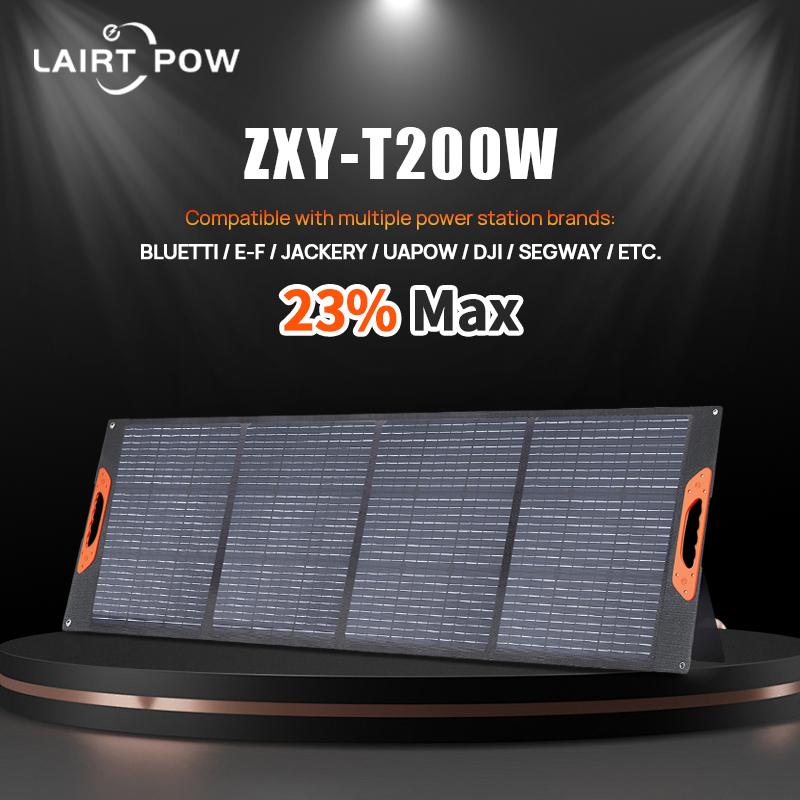 【New】LAIRTPOW ZXY-T200W Portable Solar Panel Tấm pin mặt trời di động ...