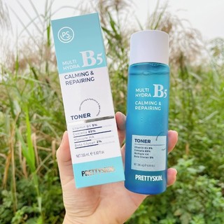 Toner multi hydra B5 calming & repairing phục hồi dưỡng trắng 205ml