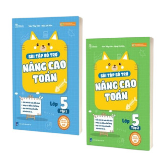 Sách - Bài Tập Bổ Trợ Nâng Cao Toán Lớp 5 (Tập 1+Tập 2)