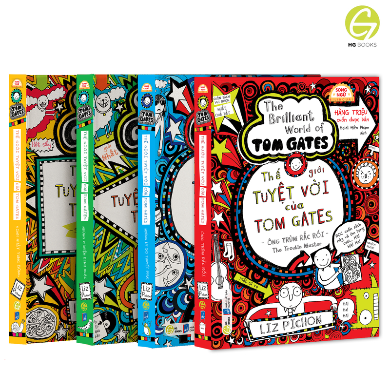 Ảnh Thế Giới Tuyệt Vời Của Tom Gates - Song ngữ Việt-Anh. Truyện tranh kèm audio và từ vựng chọn lọc. 2