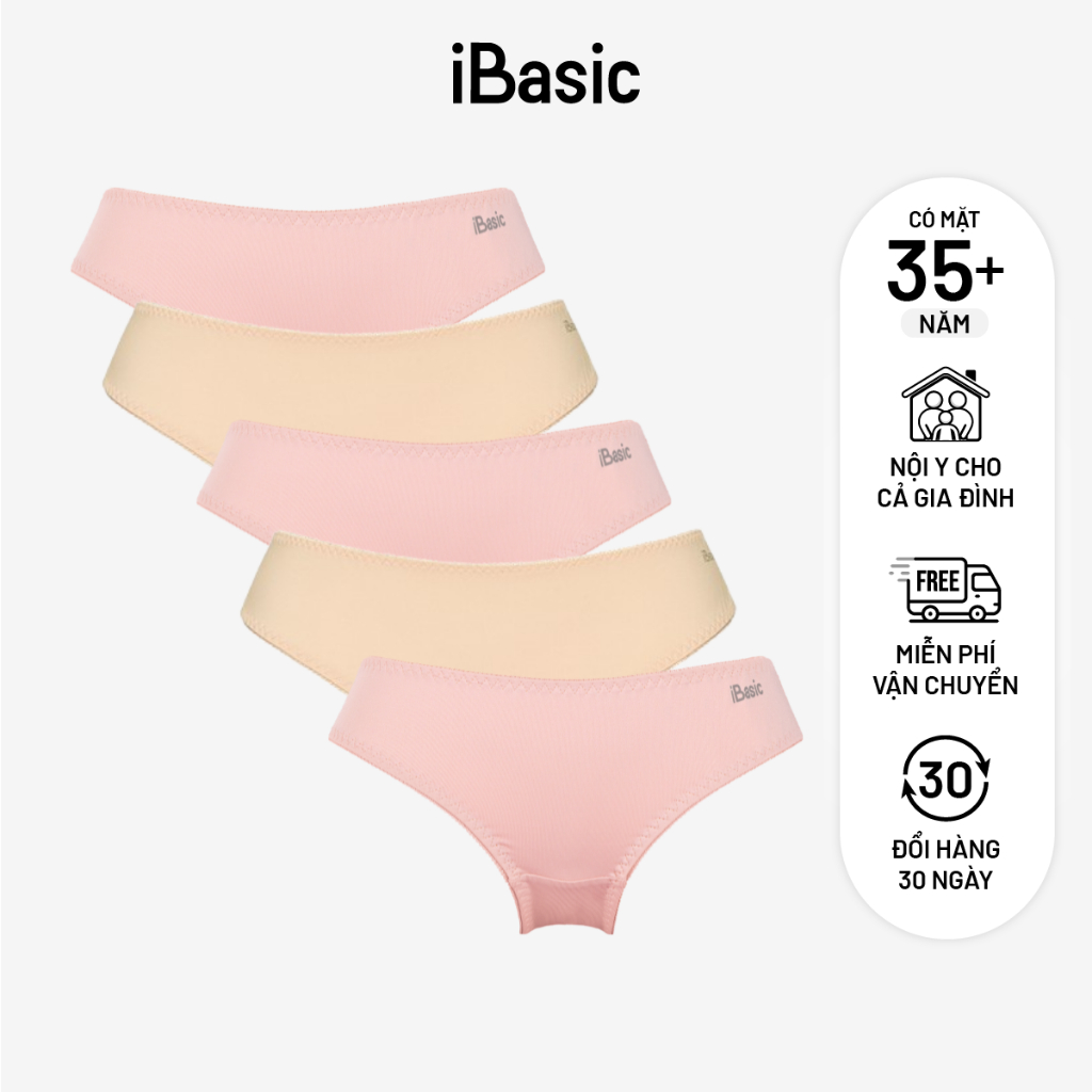 Đánh Giá Combo 5 Quần Lót Nữ iBasic Thun Lạnh Smoothies Bikini PANW130 - Thoải Mái & Tôn Dáng