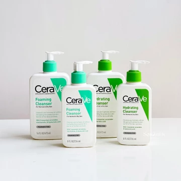 Sữa rửa mặt CeraVe Foaming Facial Cleanser (Nhập khẩu chính hãng)