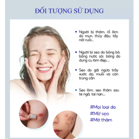 Scar Esthetique 30ml Rejuvaskin kem xóa sẹo thâm/ rỗ/ lõm date 2028