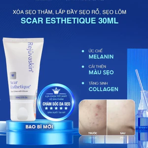 Scar Esthetique 30ml Rejuvaskin kem xóa sẹo thâm/ rỗ/ lõm date 2028