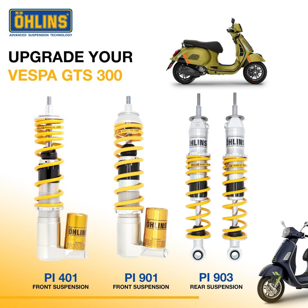 PPF dán phuộc OHLINS xe vespa