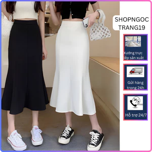 Chân Váy Đuôi Cá 80cm Thiết Kế Riêng Ghép 8 Mảnh 2 Lớp SHOPNGOCTRANG19