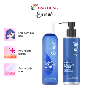 Nước tẩy trang Emmié by HappySkin Derma/ Soothing Polluclear Micellar Water (220ml/238ml/250ml)