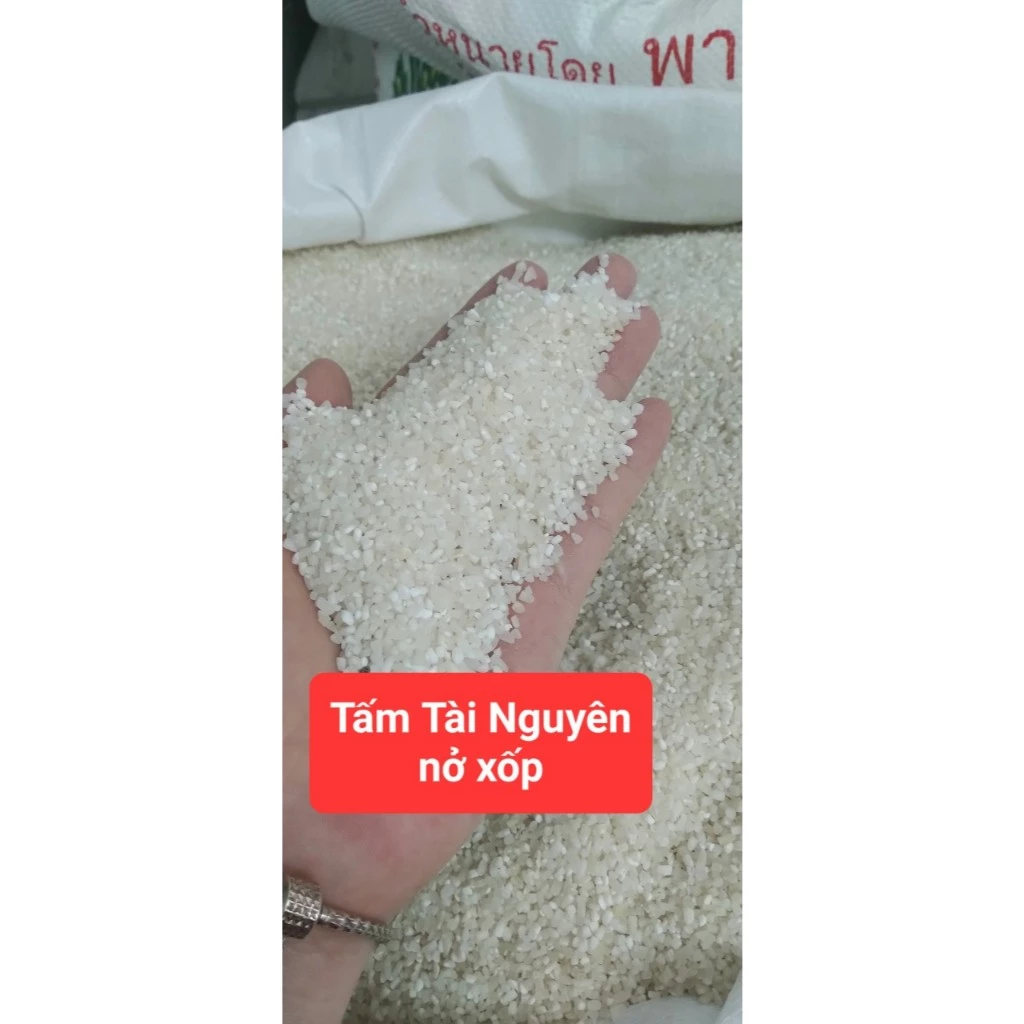 Gạo Tấm Tài Nguyên 5KG nở xốp tơi cơm, cơm tấm