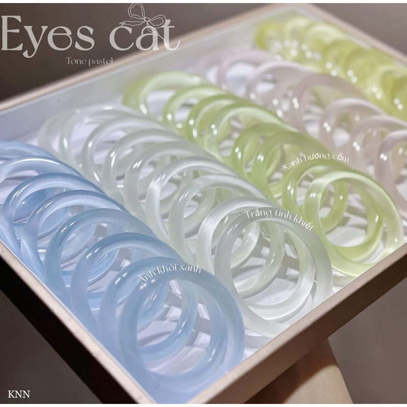 Vòng tay đá phong thủy Tone Pastel ,Vòng tay phong thuỷ( Kèm hộp xinh) BNP