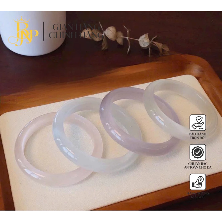 Vòng tay đá phong thủy Tone Pastel ,Vòng tay phong thuỷ( Kèm hộp xinh) BNP
