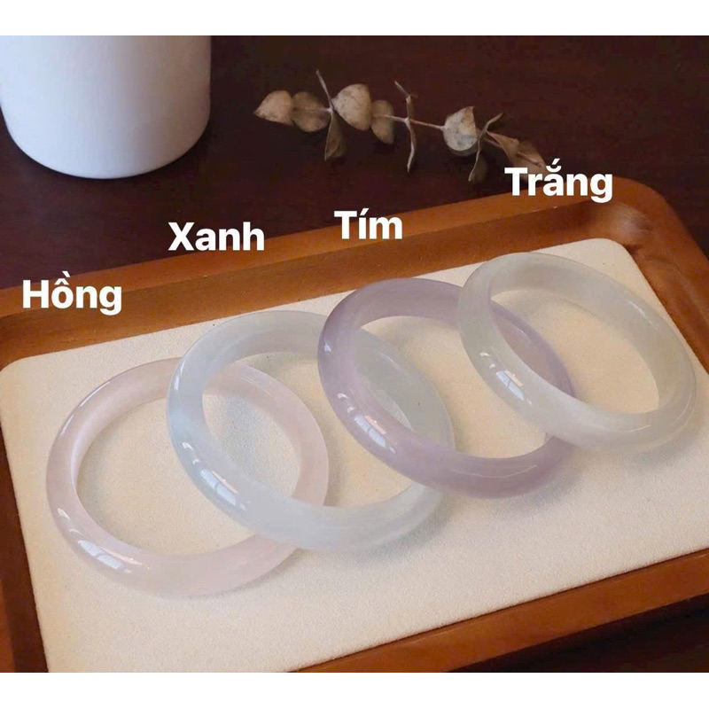 Vòng tay đá phong thủy Tone Pastel ,Vòng tay phong thuỷ( Kèm hộp xinh) BNP