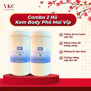 Combo 2 Hũ Kem Body PM Truyền trắng Vip , Dưỡng Da Siêu Trắng, Nâng Tone Da, Chống Lão Hoá