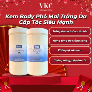 Kem Body Trắng Da PM Cấp Tốc Siêu Mạnh sz 1000ml Cung Cấp Collagen, Dưỡng Da Trắng Nhanh