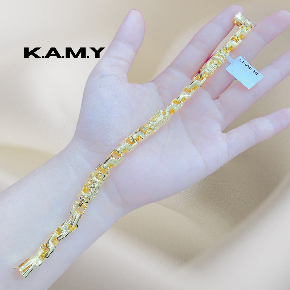 Lắc Tay Nam Nữ Đính Đá Nhẹ Nhàng Phong Cách Hàn Quốc - Xi Mạ Bền Màu, Sang Trọng Dễ Phối Đồ