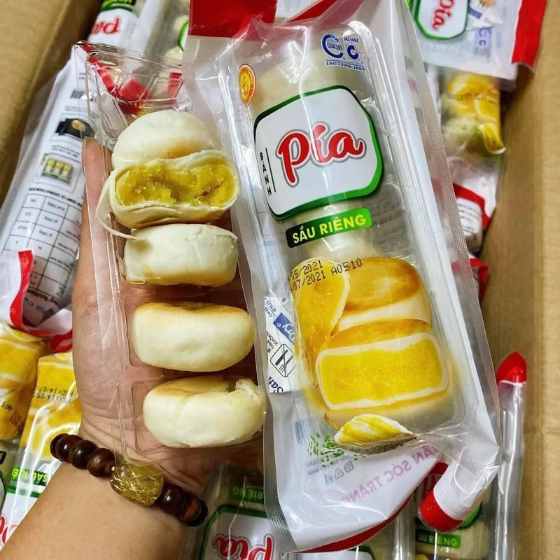 combo 5 GÓI BÁNH PÍA MINI sầu riêng [ gói 100gram ] ĐỒ ĂN VẶT | Shopee ...