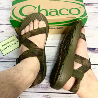 Dép Sandal Nam Chaco Đế Thơm Quai Rằn Ri Mã D101
