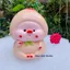Ống tiết kiệm bé Đào đáng yêu(C20xD17)heo đất tiết kiệm lợn đất quà tặng decor sinh nhật