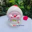 Ống tiết kiệm bé Đào đáng yêu(C20xD17)heo đất tiết kiệm lợn đất quà tặng decor sinh nhật