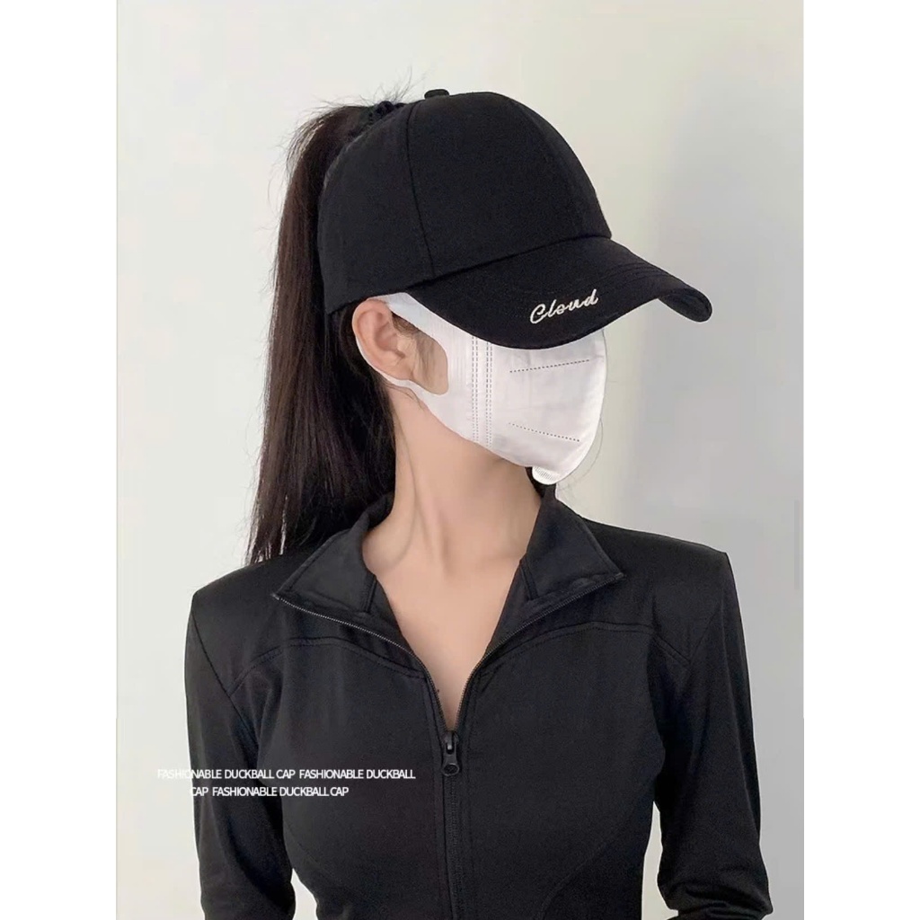 mũ lưỡi trai nửa đầu thêu chữ CLOUD.mũ thể thao...